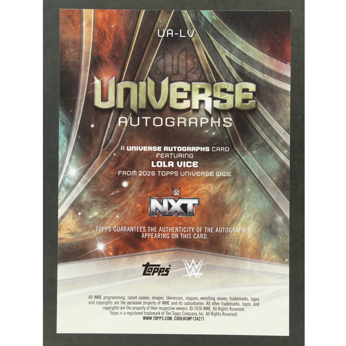 Lola Vice 2026 Universe Auto 82/99 #UA-LV