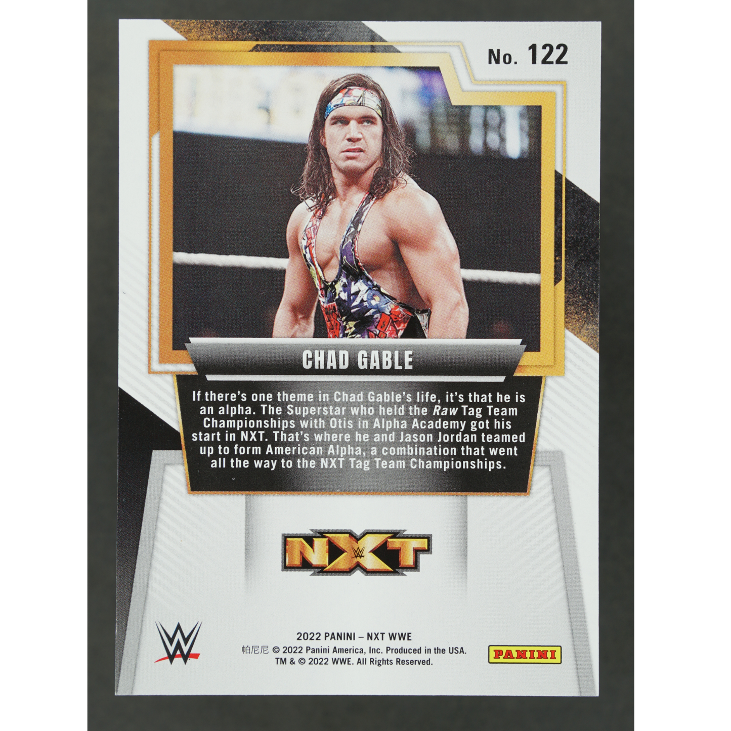 Chad Gable 2022 NXT 29/99 #122