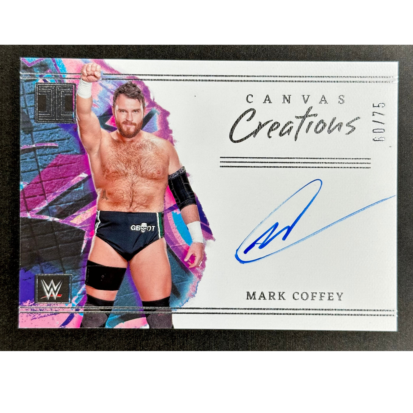 Mark Coffey 2023 Impeccable Canvas Creations Auto 60/75 #CC-MCF