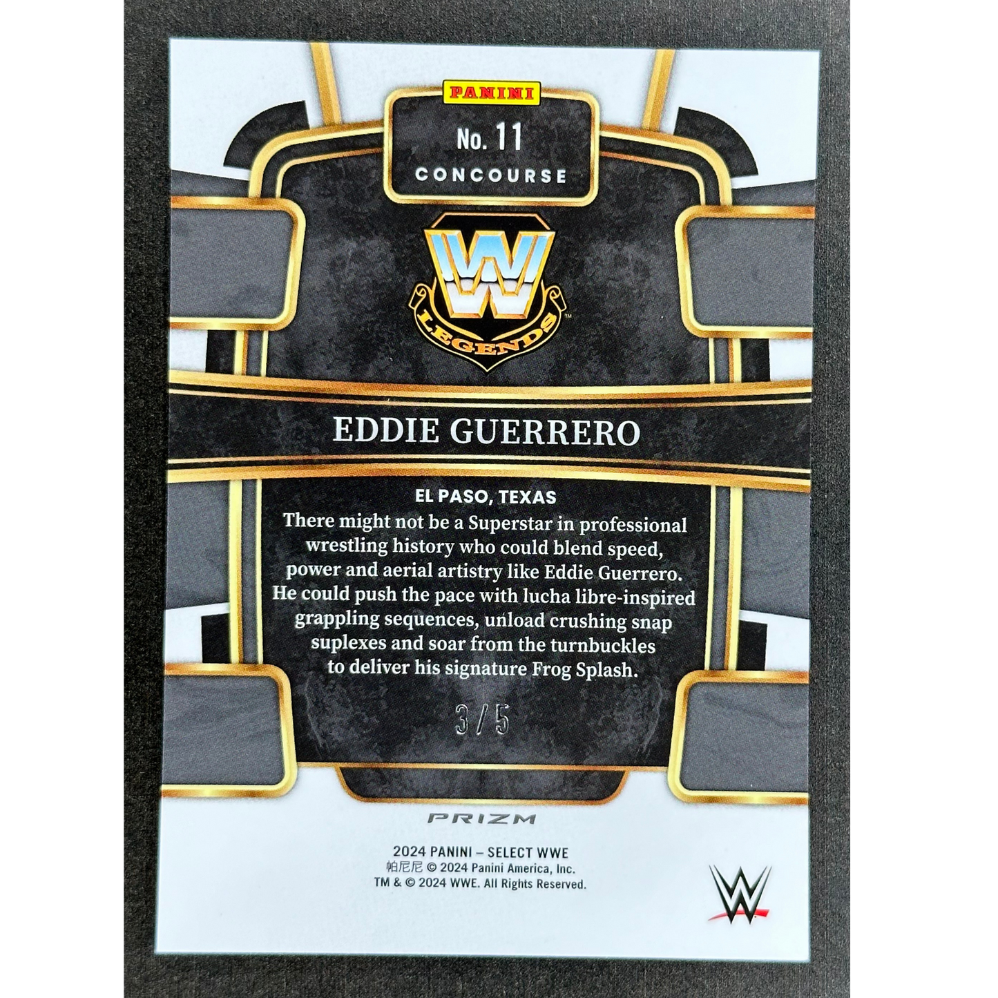 Eddie Guerrero 2024 Select 3/5 #11