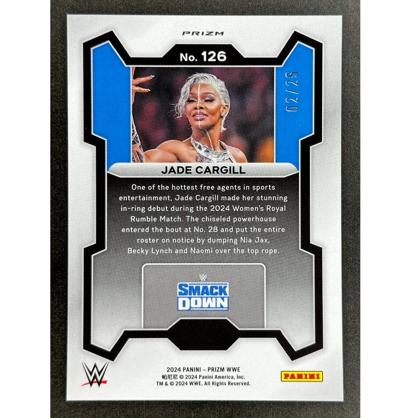 Jade Cargill 2024 Prizm 2/25 #126