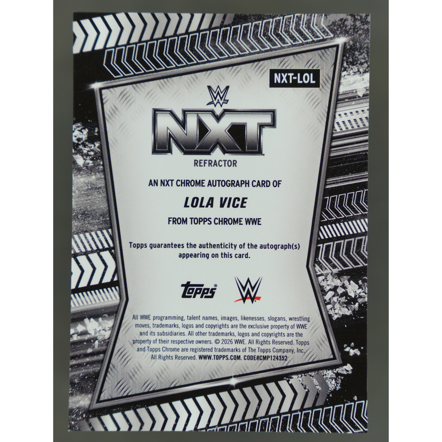Lola Vice 2026 Chrome NXT Auto Refractor #NXT-LOL