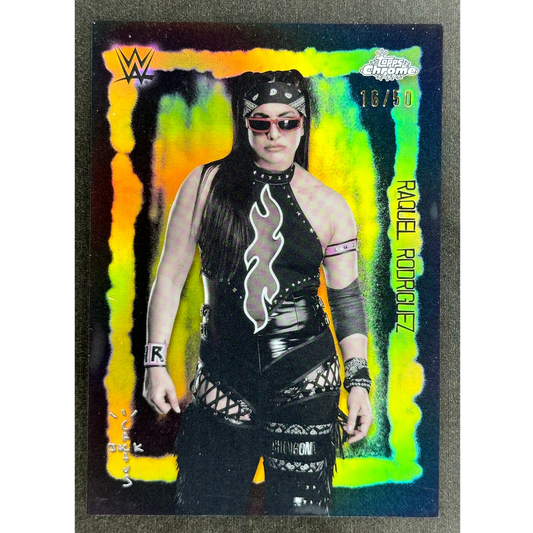 Raquel Rodriguez 2025 Cactus Jack Festival Fury Gold 16/50 #FVF-39