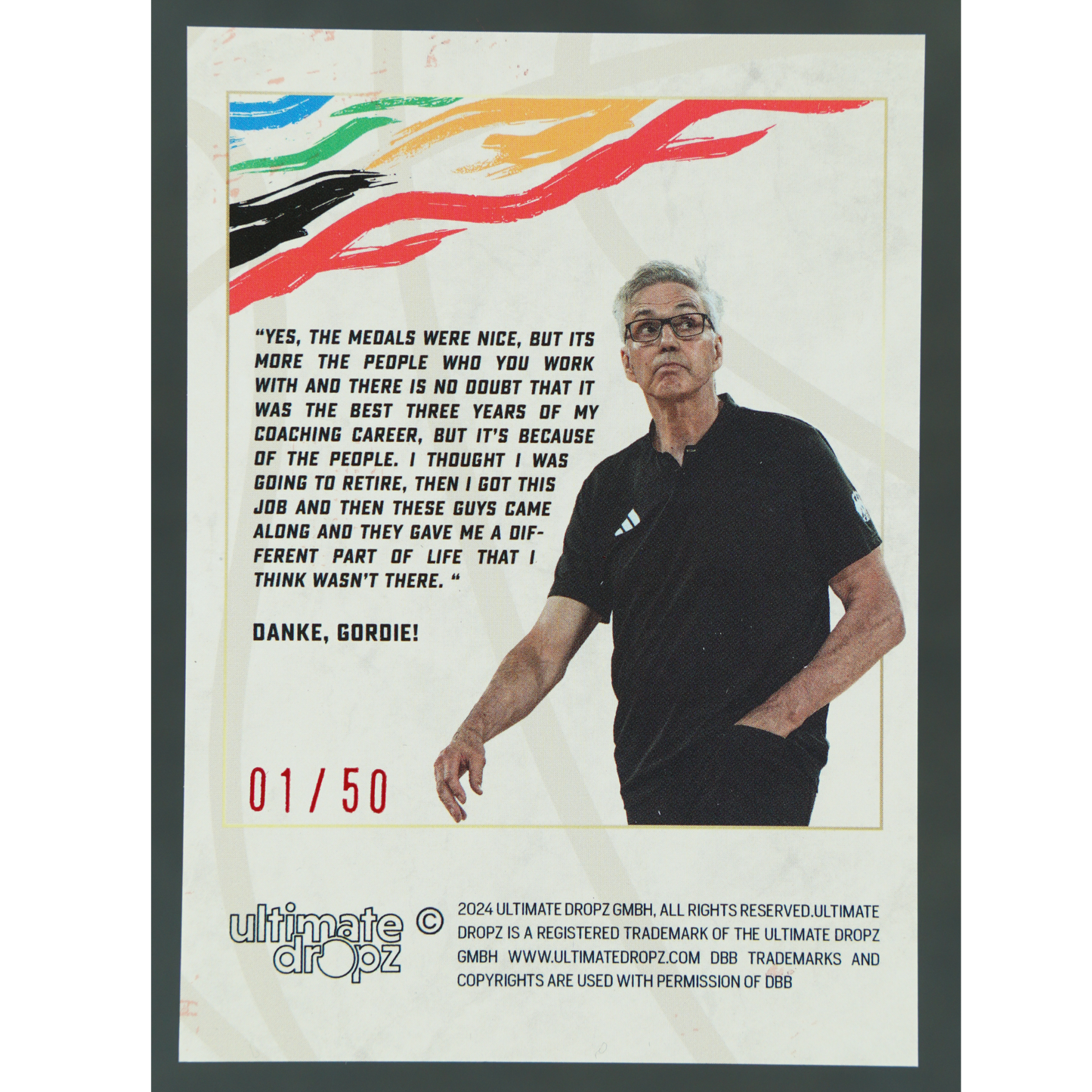 Gordon Herbert 2024 Ultimate Dropz 1/50