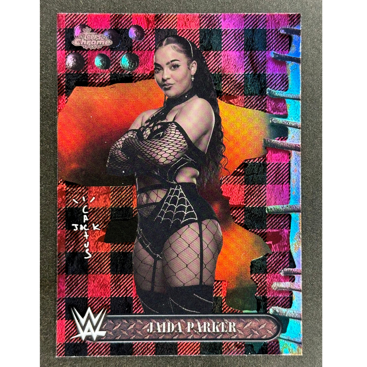 Jaida Parker 2025 Cactus Jack Red Flannel #54