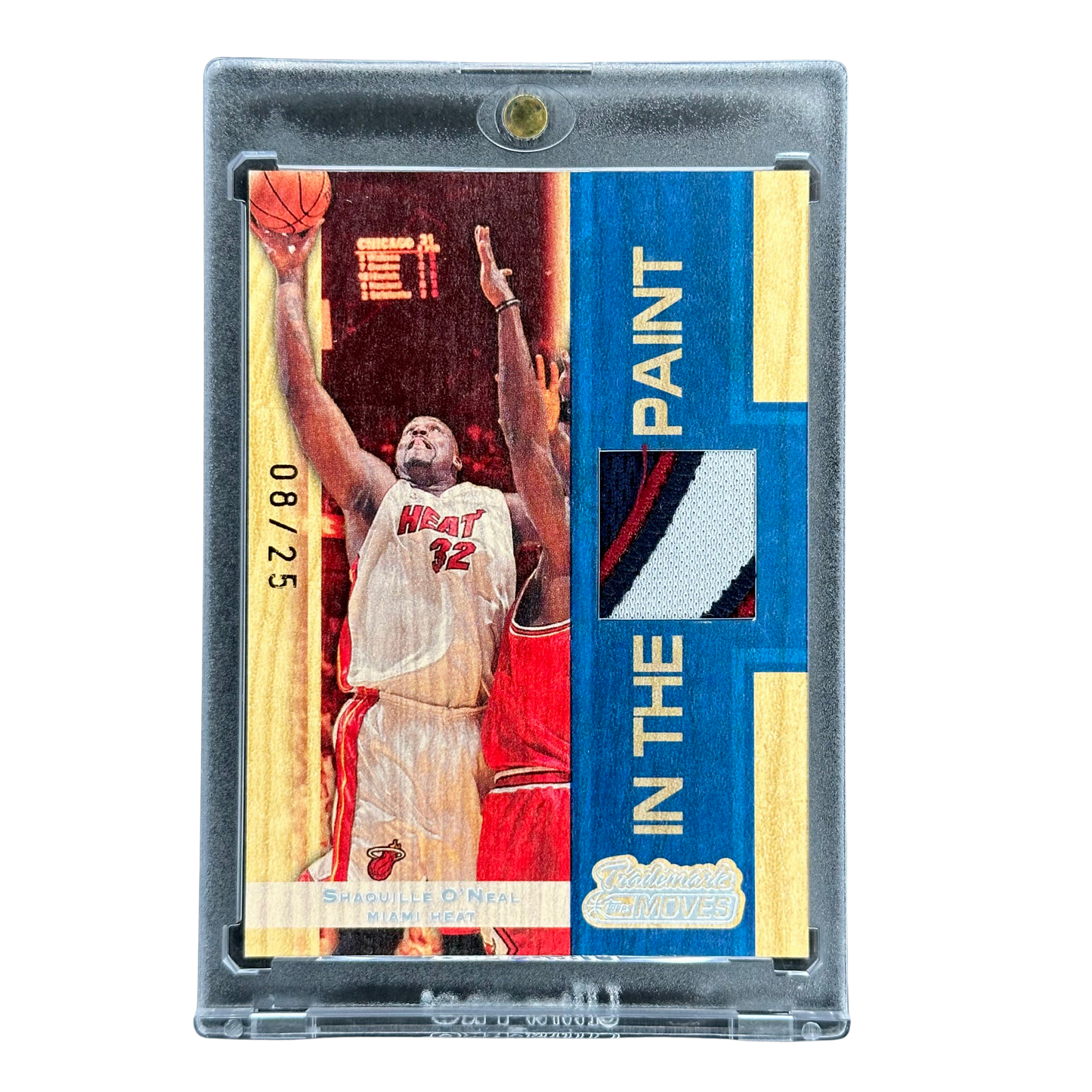 Shaquille O´Neal 2007 Trademark Moves Patch 8/25 #TR-SO