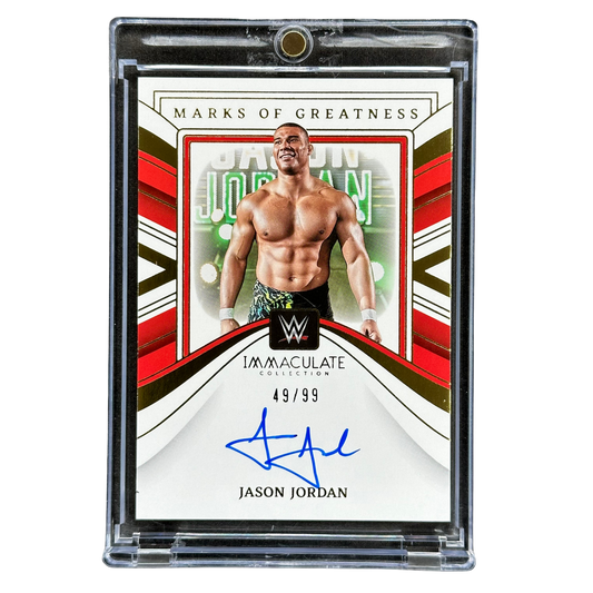 Jason Jordan 2023 Immaculate Marks of Greatness Auto 49/99 #MG-JJD