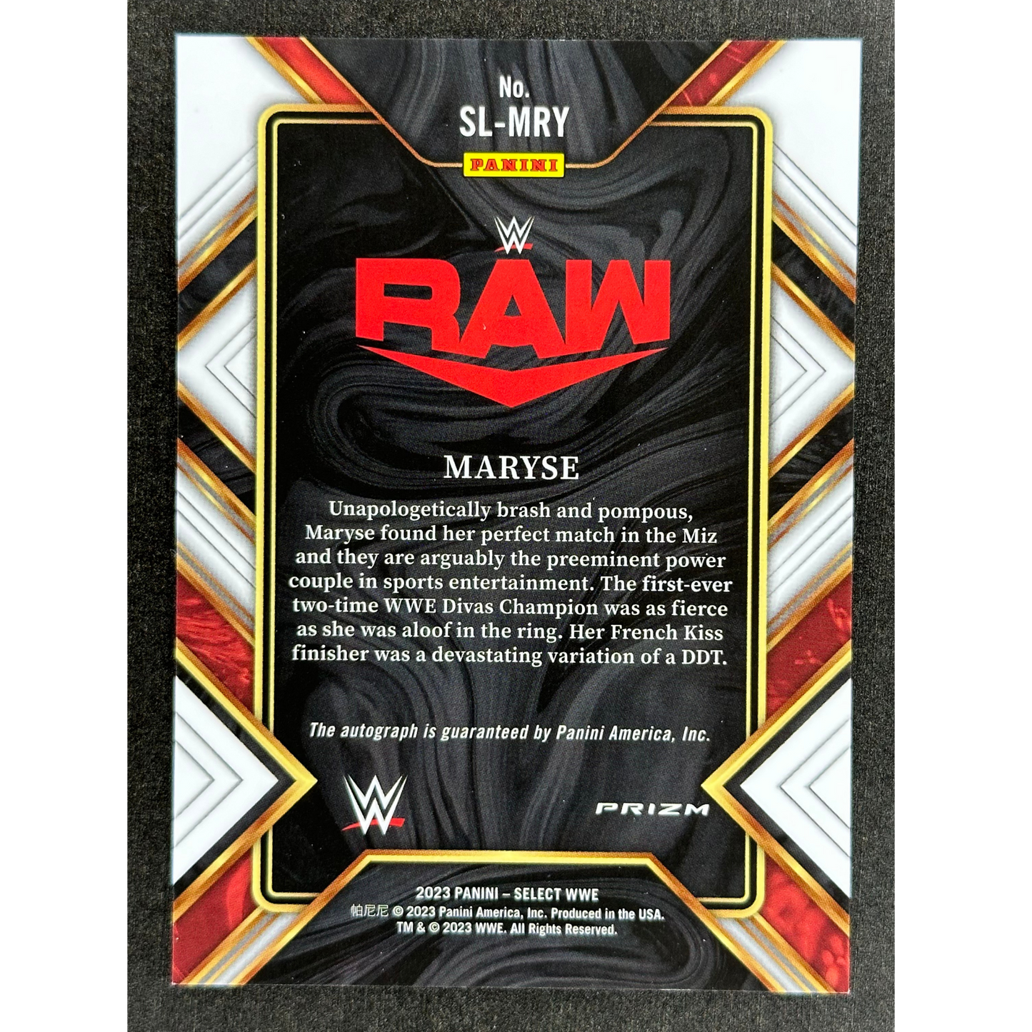 Maryse 2023 Select Signature Selections Auto #SL-MRY