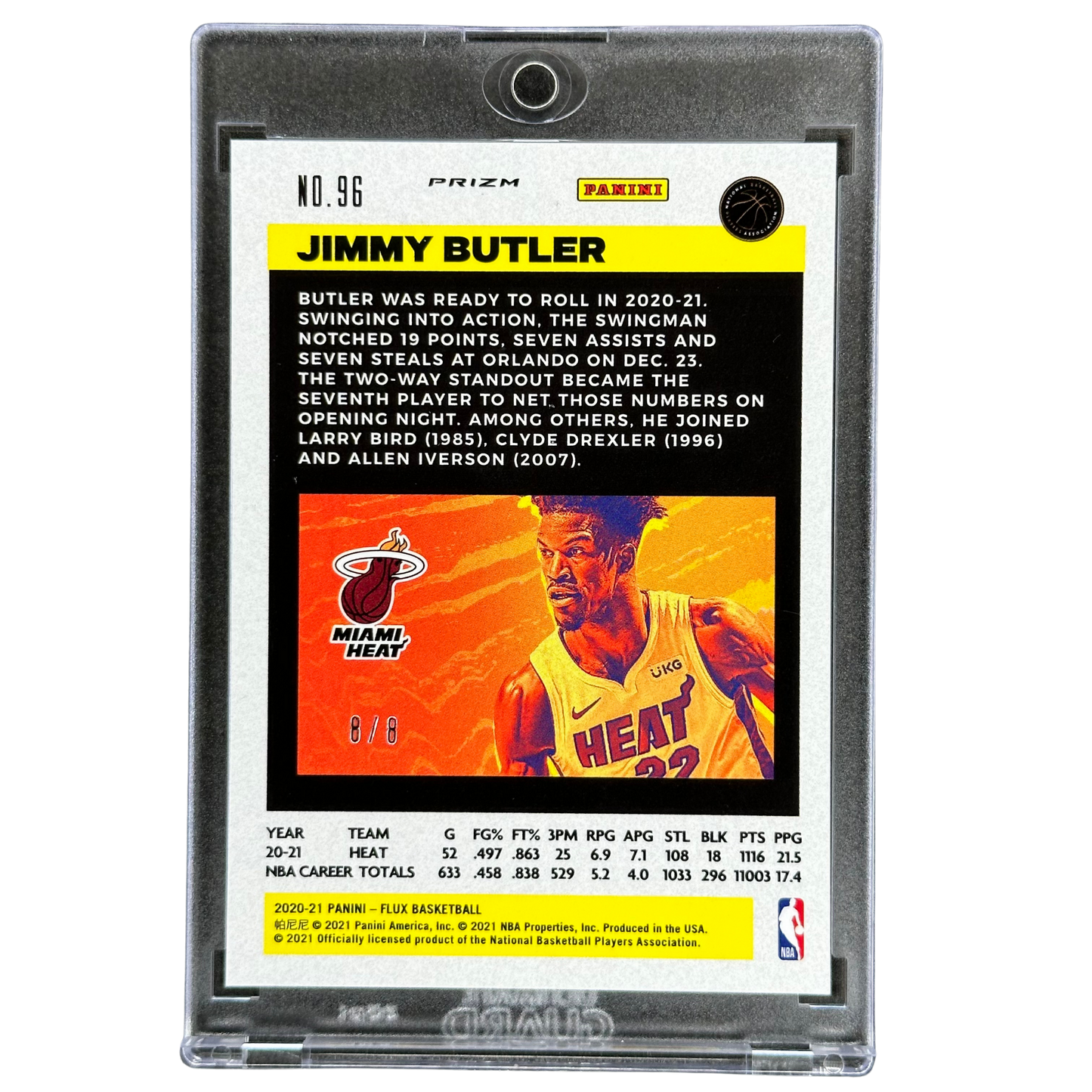Jimmy Butler 2020 Flux 8/8 #96
