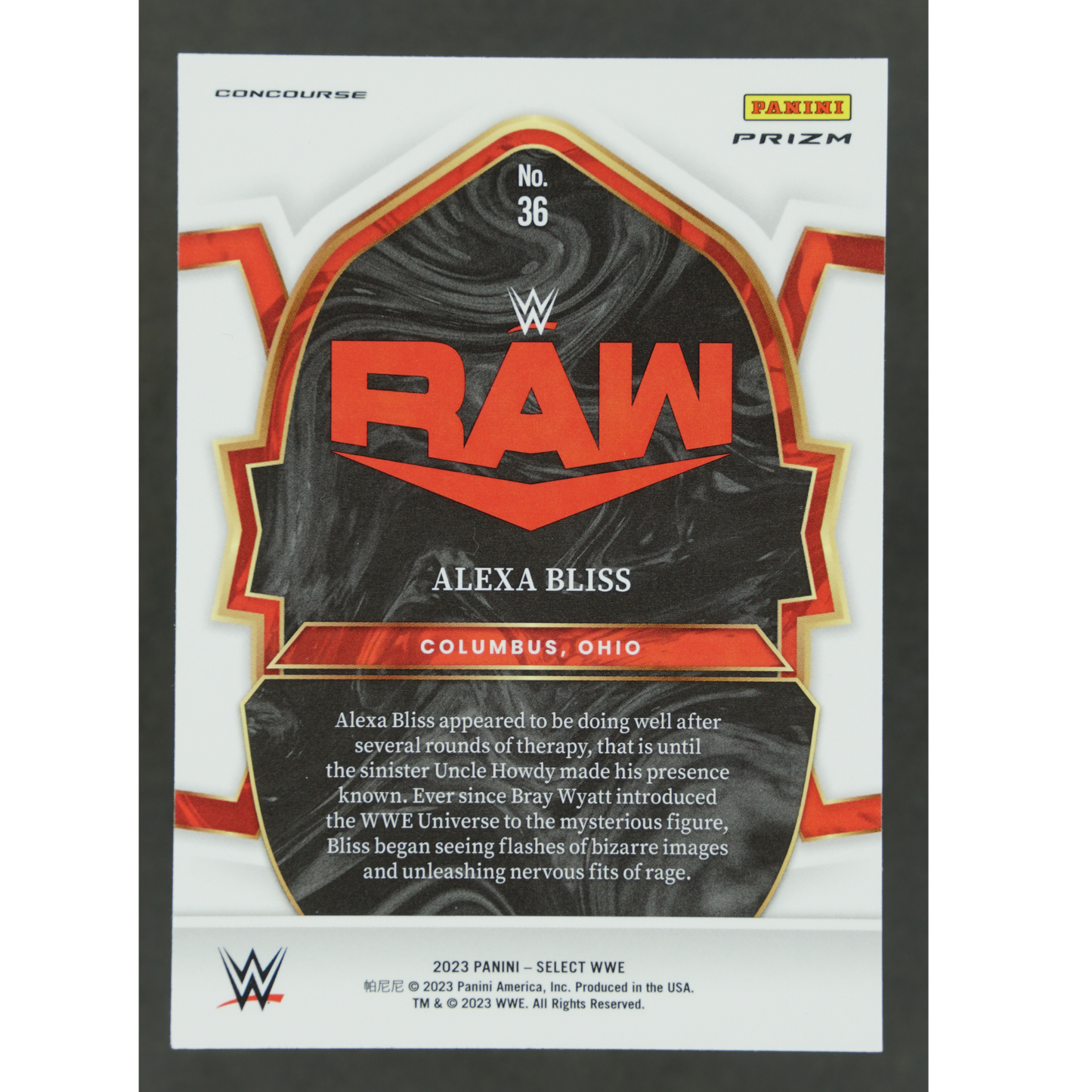 Alexa Bliss 2023 Select Zebra Concourse #36