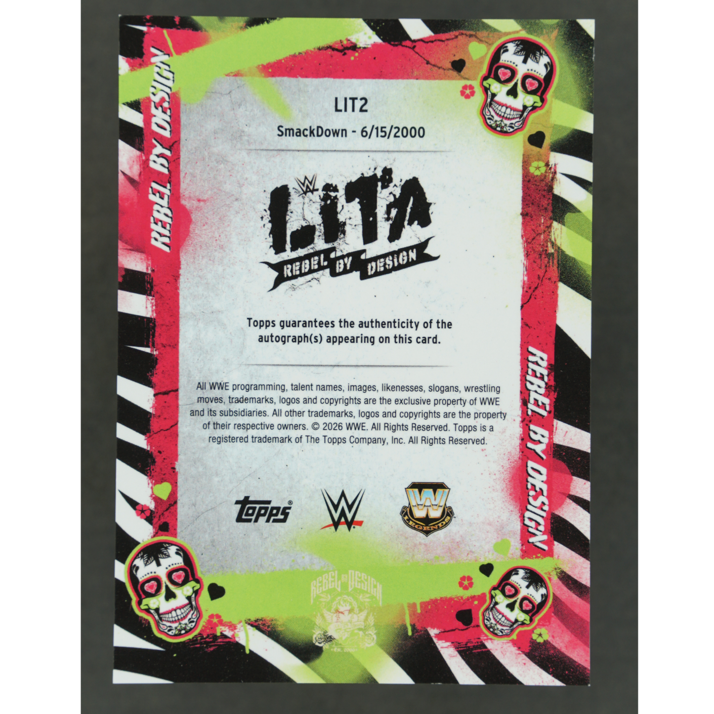 Lita 2026 Chrome Rebel by Design Auto 3/10 #LIT2