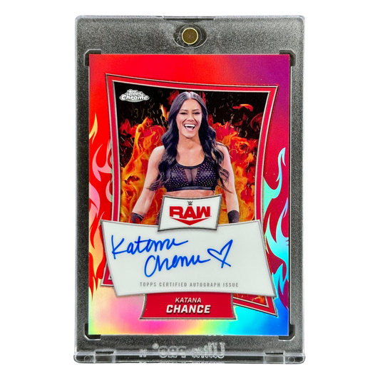 Katana Chance 2025 Chrome Red Brand Auto 3/5 #RBA-KAA