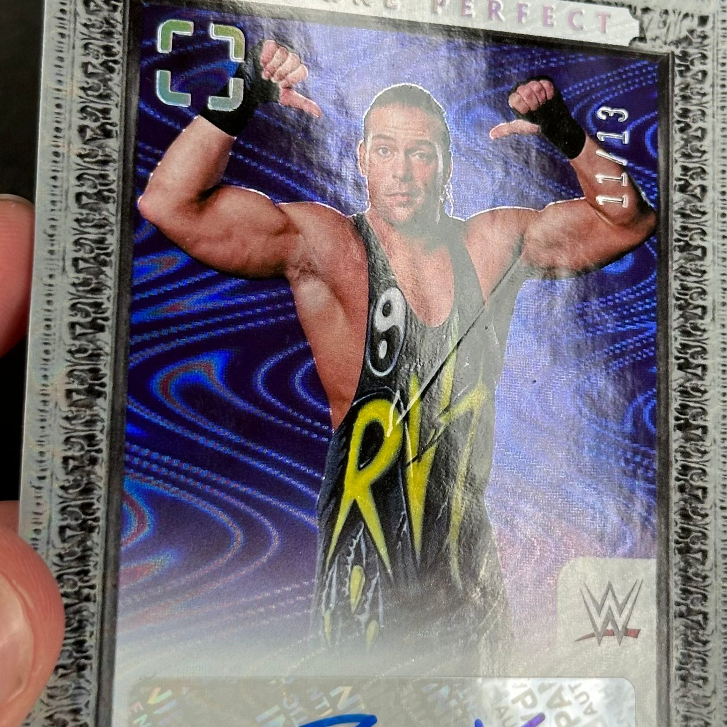Rob Van Dam 2024 Photogenic Picture Perfect FOTL Swirl 11/13 Auto #PP-RVD