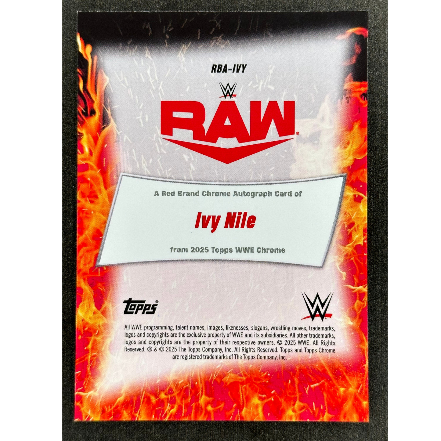 Ivy Nile 2025 Chrome Red Brand Auto 9/10 #RBA-IVY