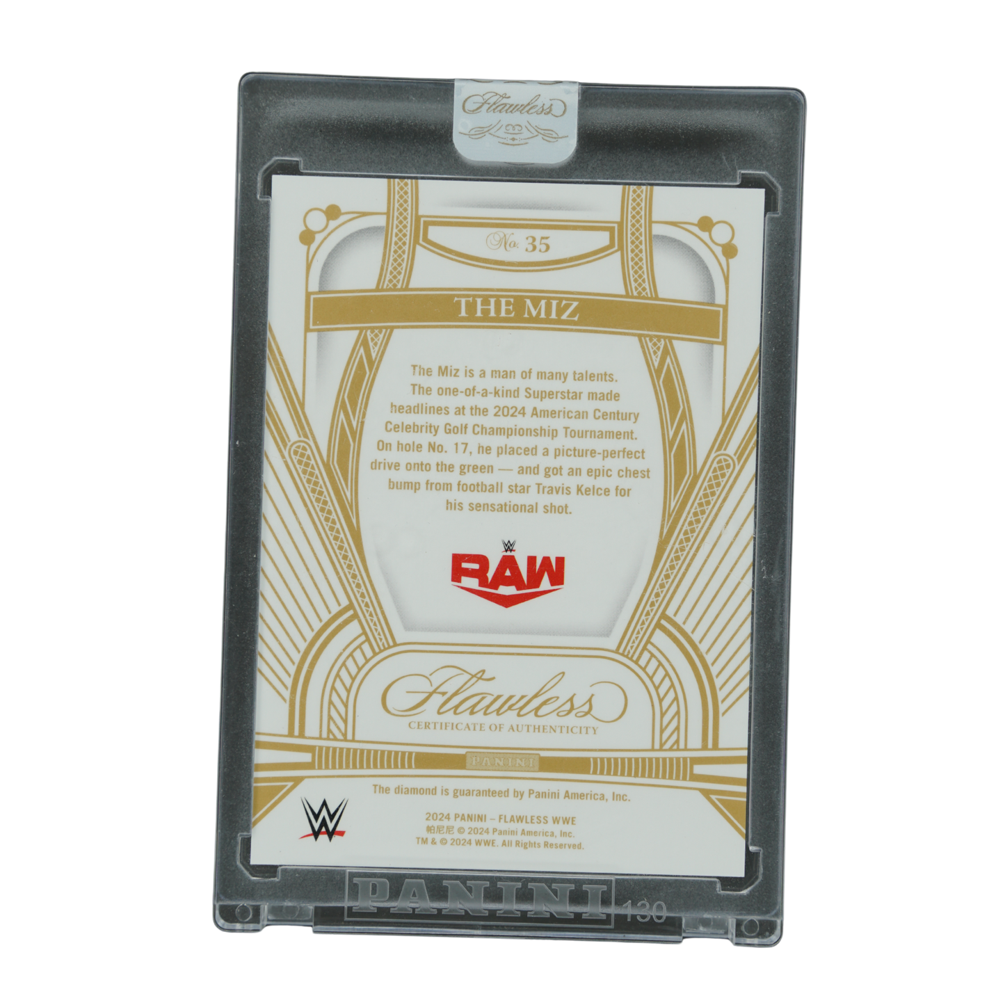 The Miz 2024 Flawless Diamond 17/25 #35