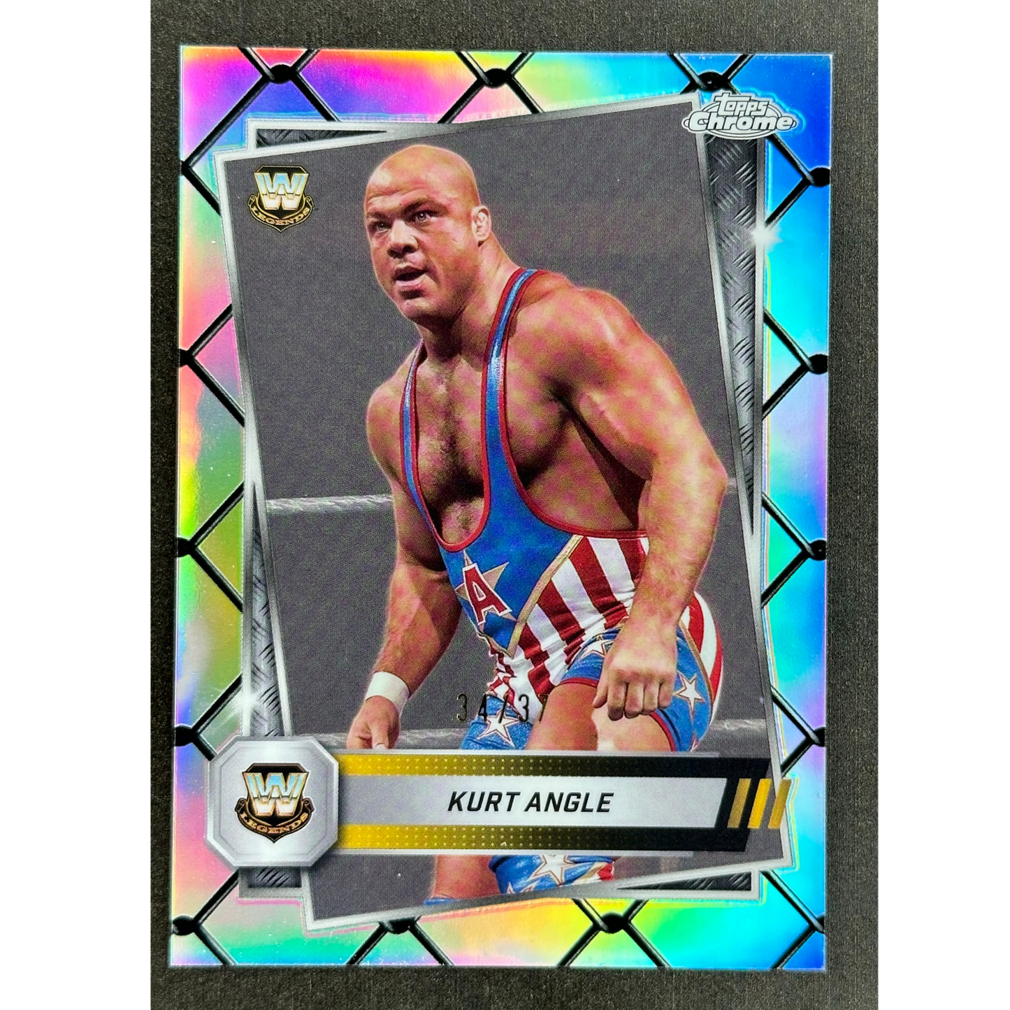 Kurt Angle 2025 Chrome 34/37 #8