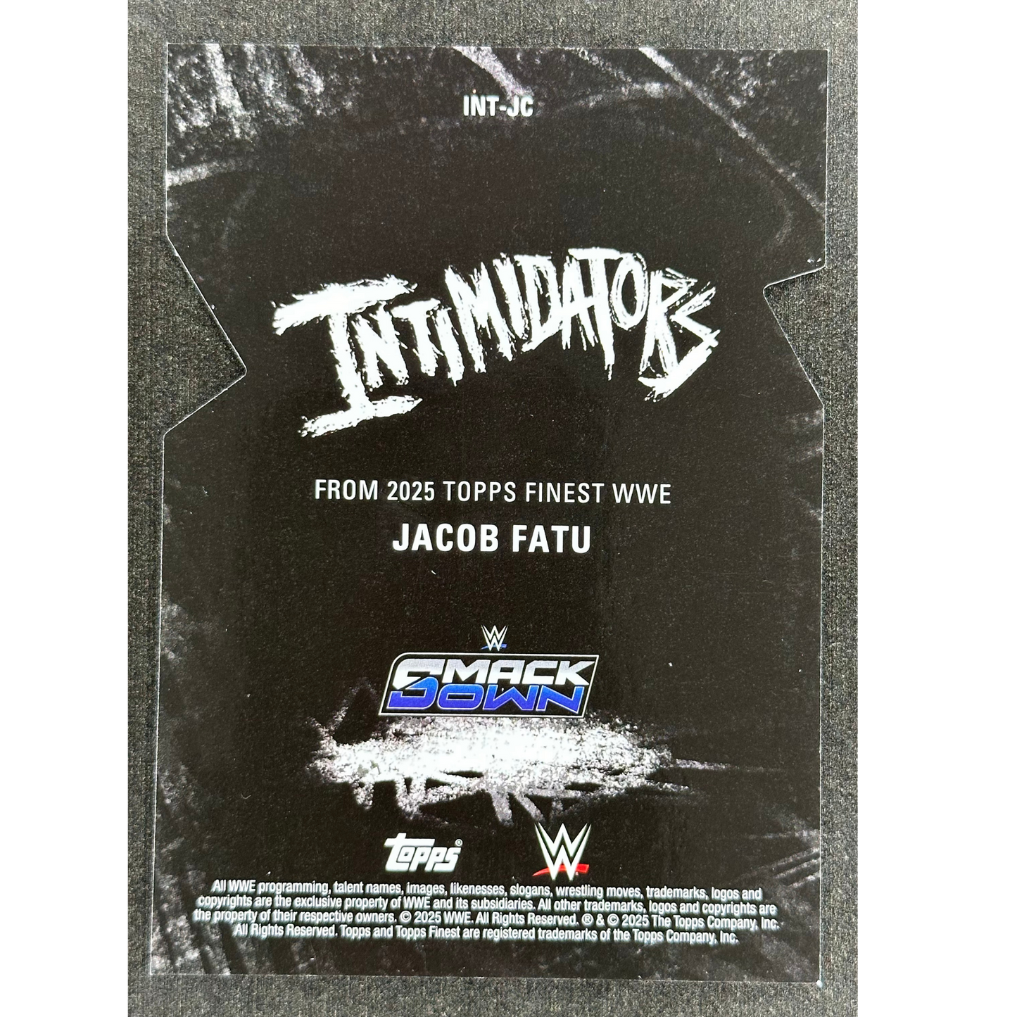 Jacob Fatu 2025 Finest Intimidators 29/75 #INT-JC