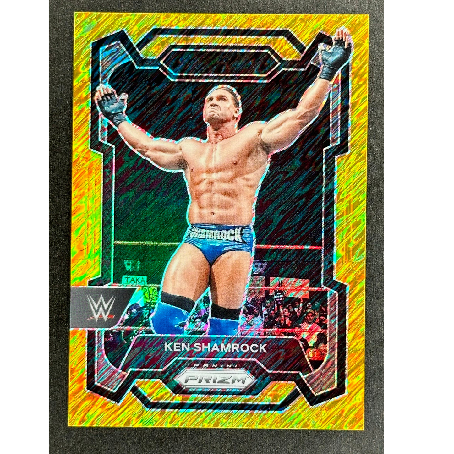 Ken Shamrock 2024 Prizm Gold Shimmer 3/5 #137