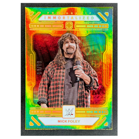 Mick Foley 2024 Photogenic Immortalized Gold 10/10 #14