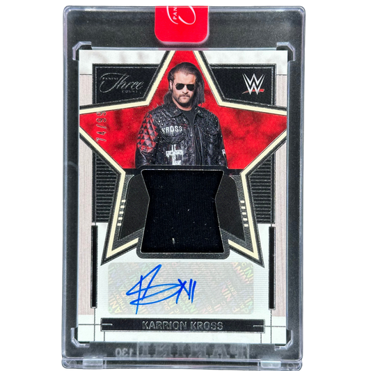 Karrion Kross 2024 Three Count Memorabilia Auto 74/99 #SA-KKR
