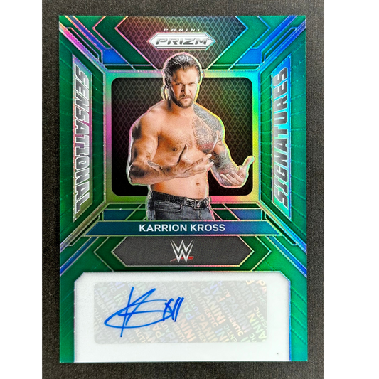 Karrion Kross 2024 Prizm Sensational Signatures Auto #SS-KAR