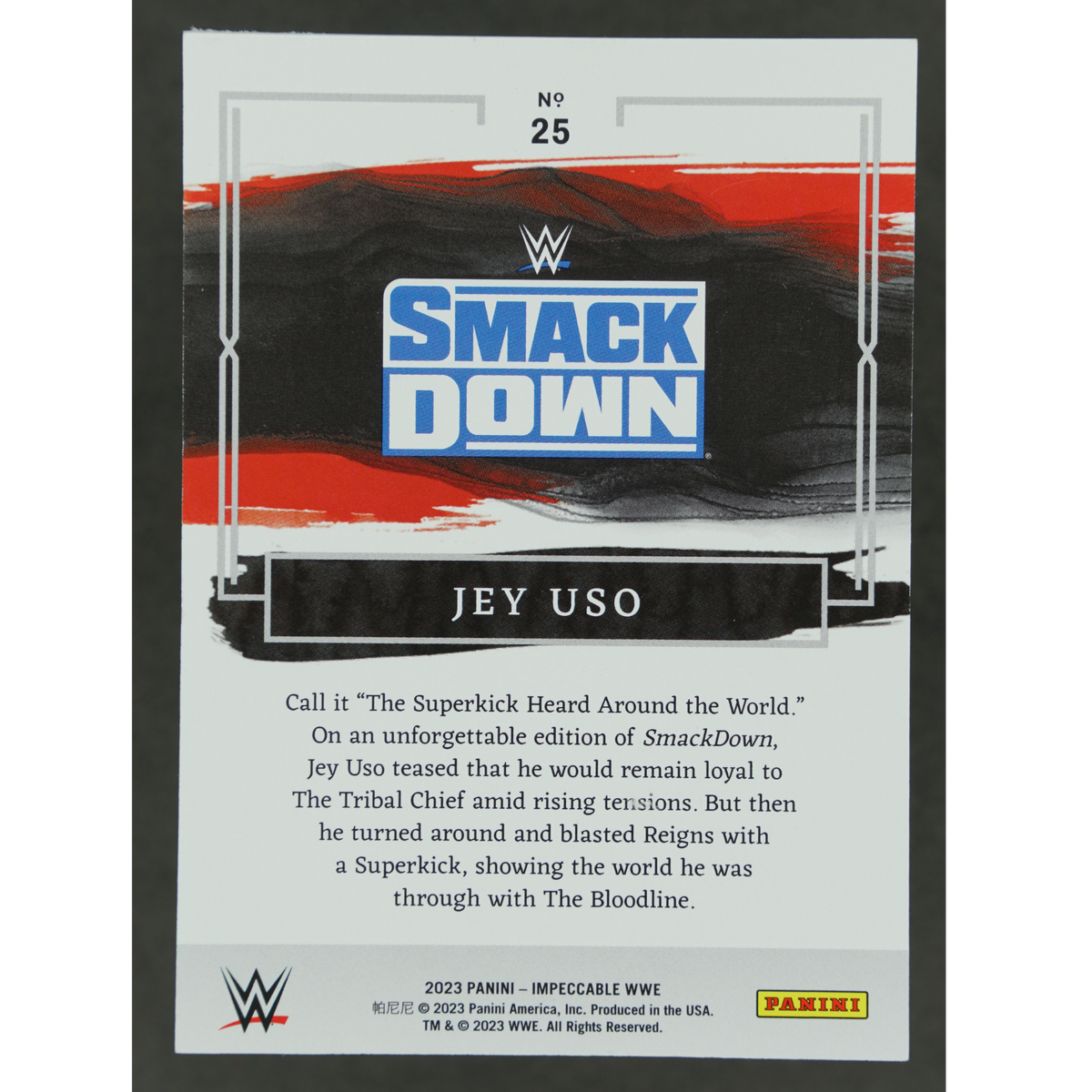 Jey Uso 2023 Impeccable 10/25 #25