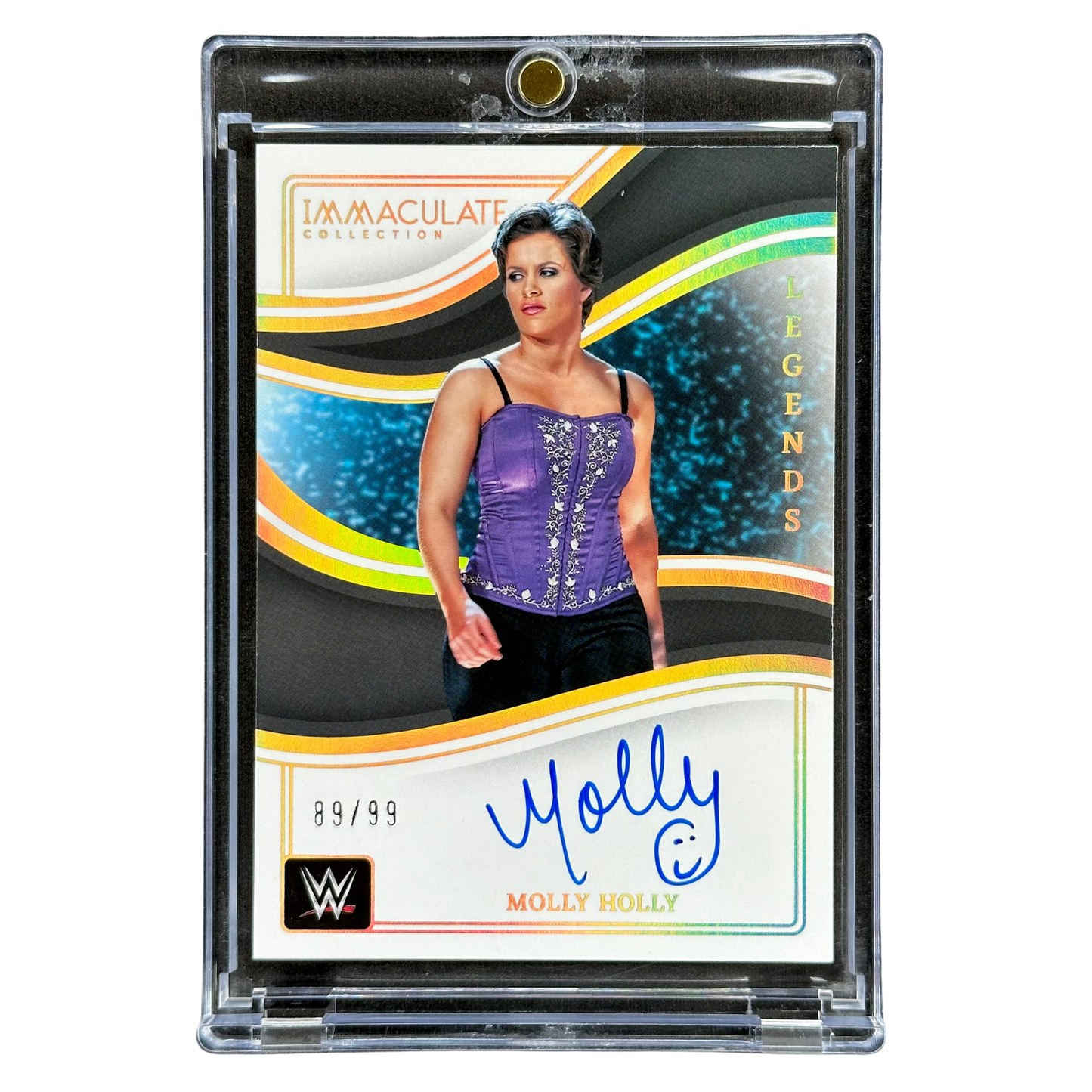 Molly Holly 2023 Immaculate Legends Auto 89/99 #IL-MHY