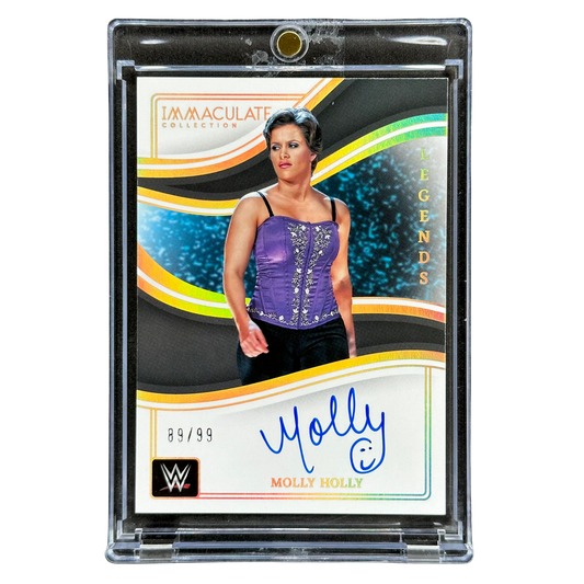 Molly Holly 2023 Immaculate Legends Auto 89/99 #IL-MHY