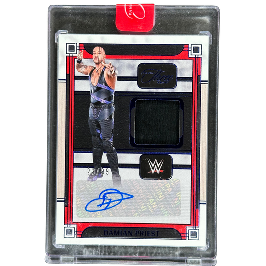 Damian Priest 2024 Three Count Memorabilia Auto 23/99 #MA-DPR