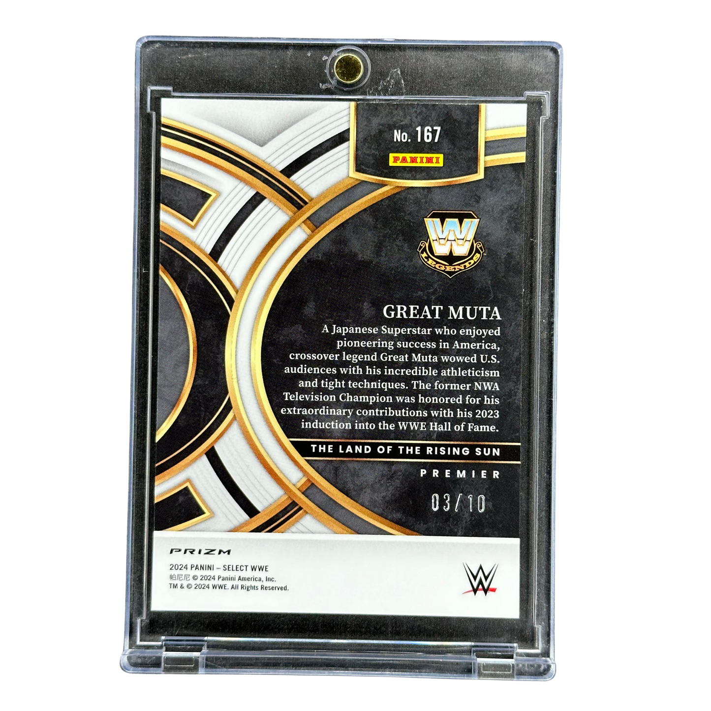 Great Muta 2024 Select Premier 3/10 #167