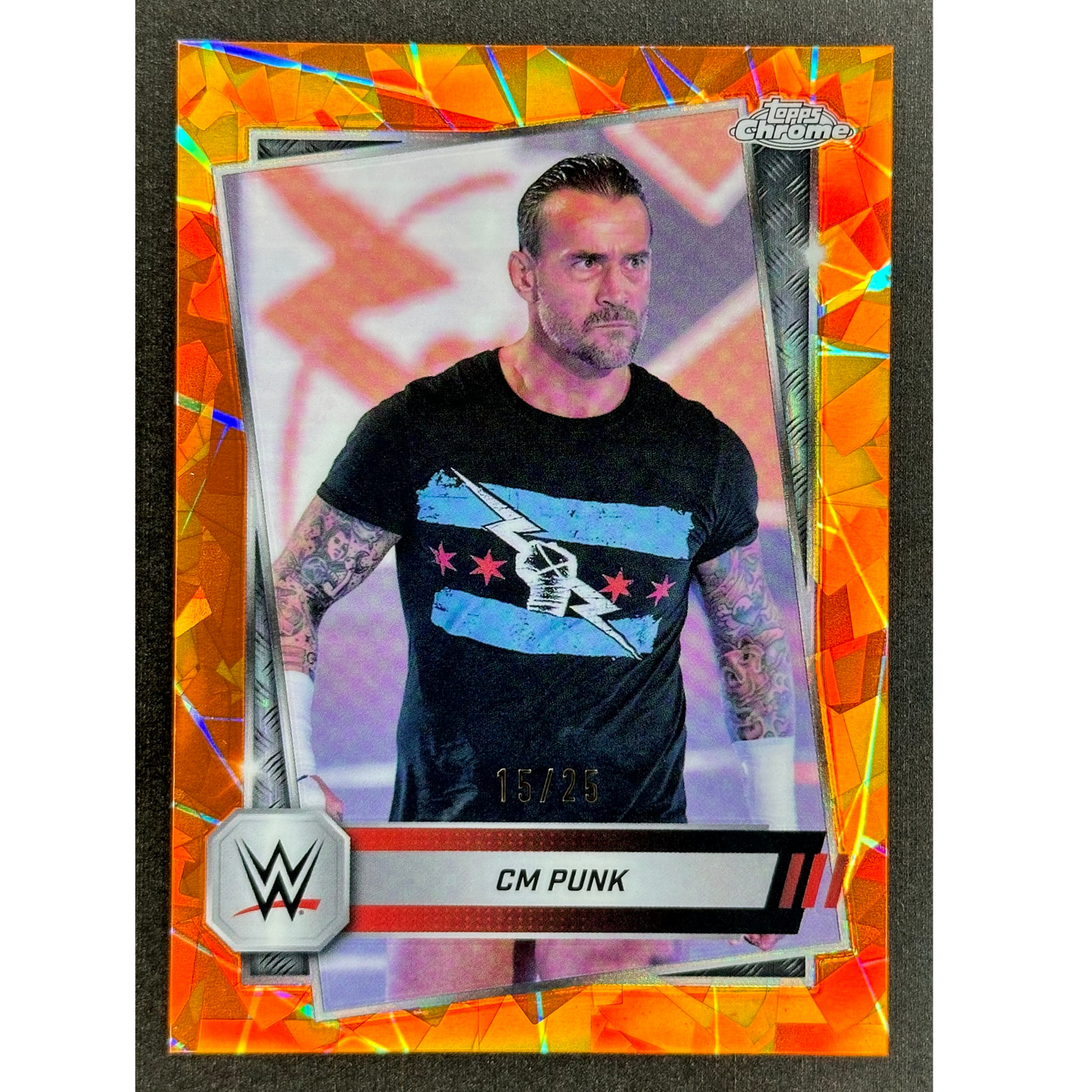 CM Punk 2025 Chrome 15/25 #98