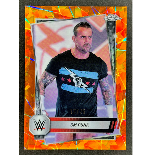 CM Punk 2025 Chrome 15/25 #98