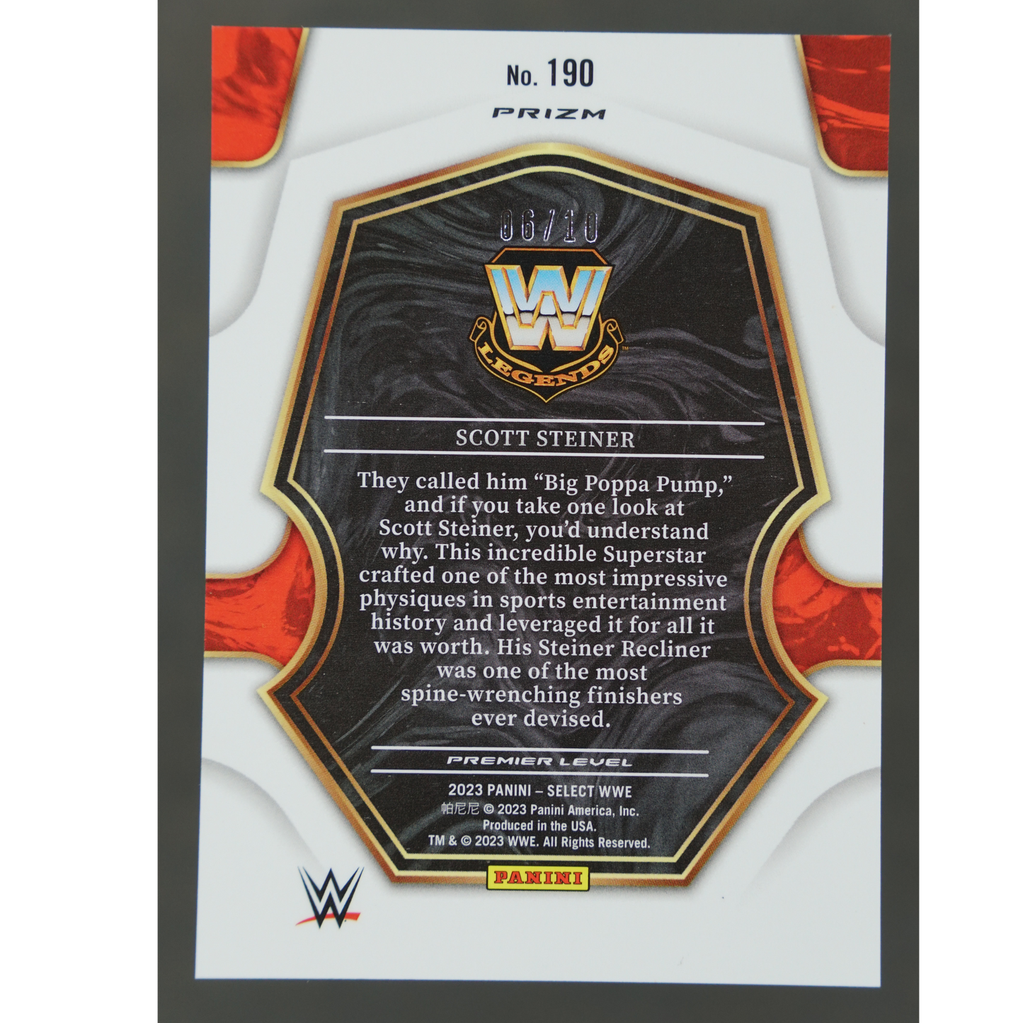 Scott Steiner 2023 Select Gold 6/10 #190