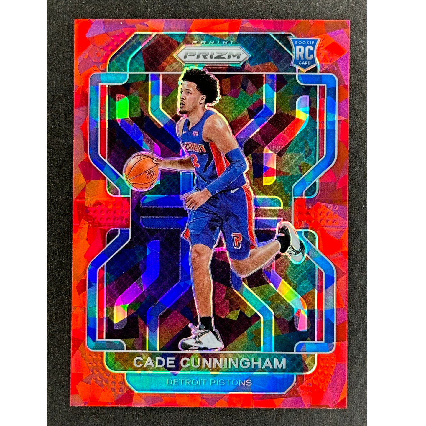Cade Cunningham 2021 Prizm Red Ice #282