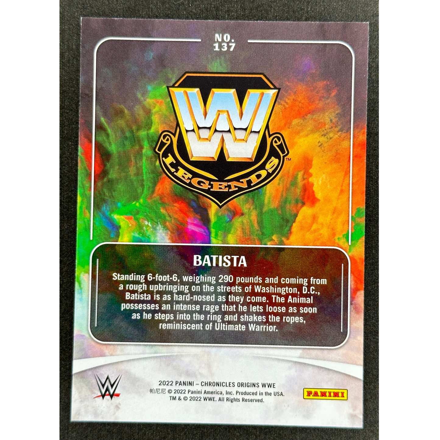 Batista 2022 Chronicles Origins 3/10 #137