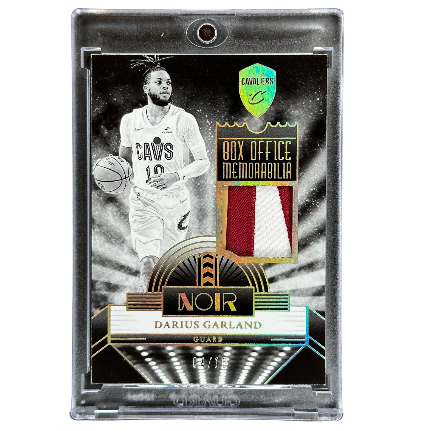 Darius Garland 2023 Noir Box Office Patch 4/10 #BOM-GAR