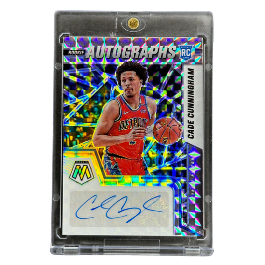 Cade Cunningham 2021 Mosaic RC Rookie Card Auto #RAM-CCH