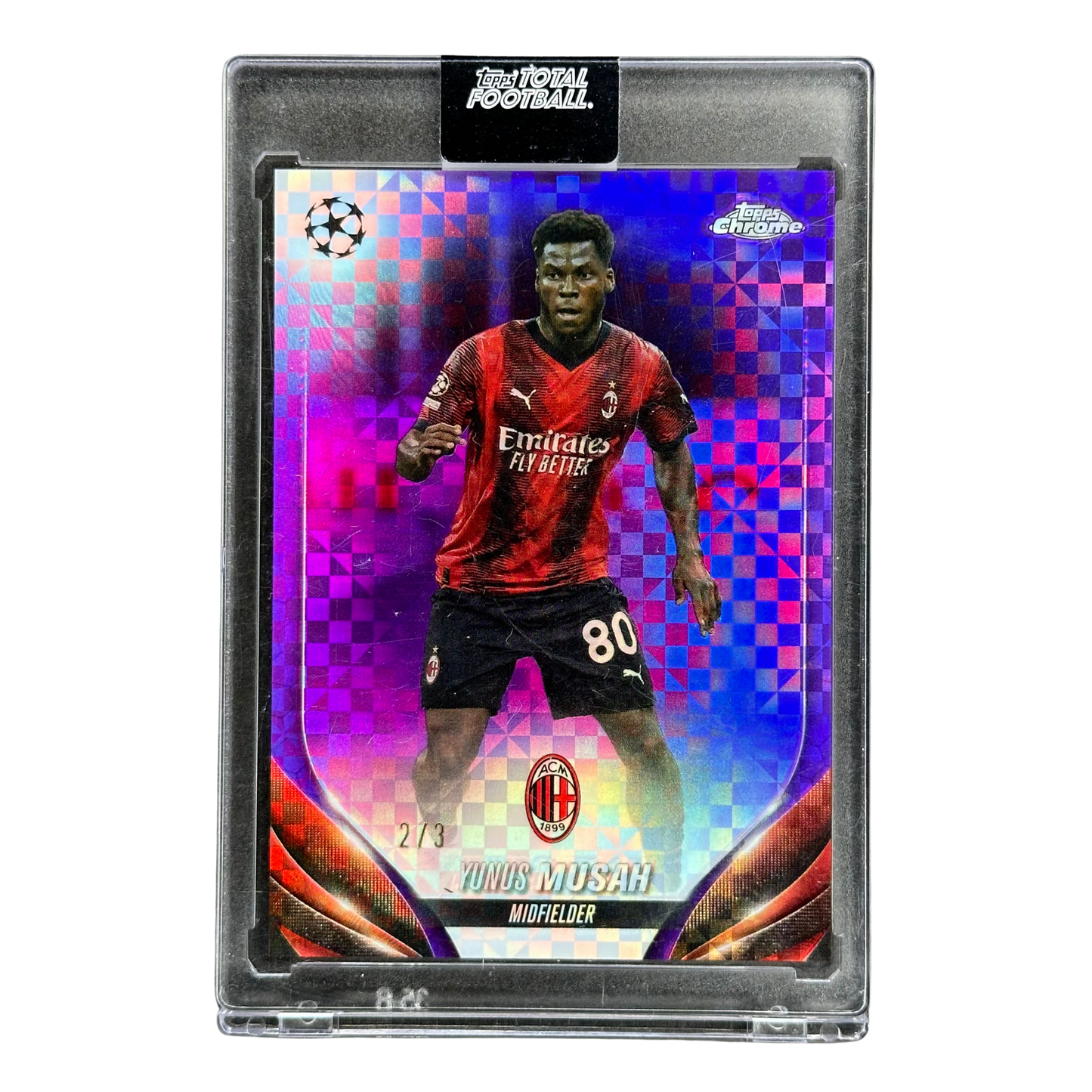 Yunus Musah 2024 Chrome 2/3 #89