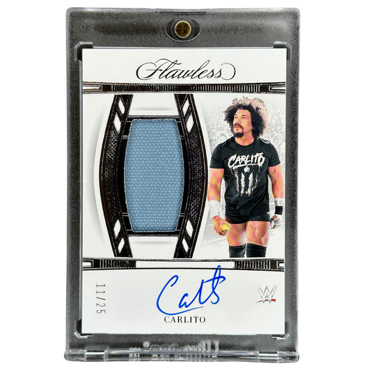Carlito 2024 Flawless Memorabilia Auto 11/25 #VT-CLT