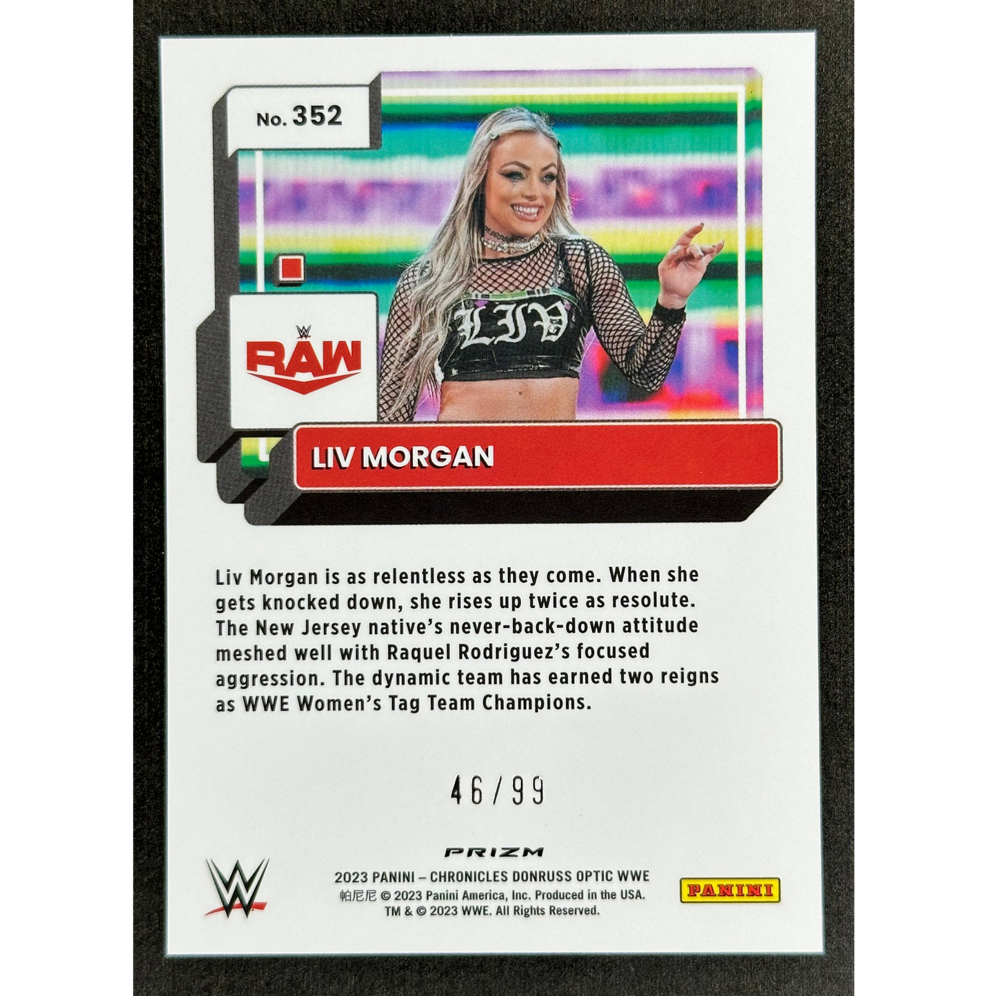 Liv Morgan 2023 Optic 46/99 #352