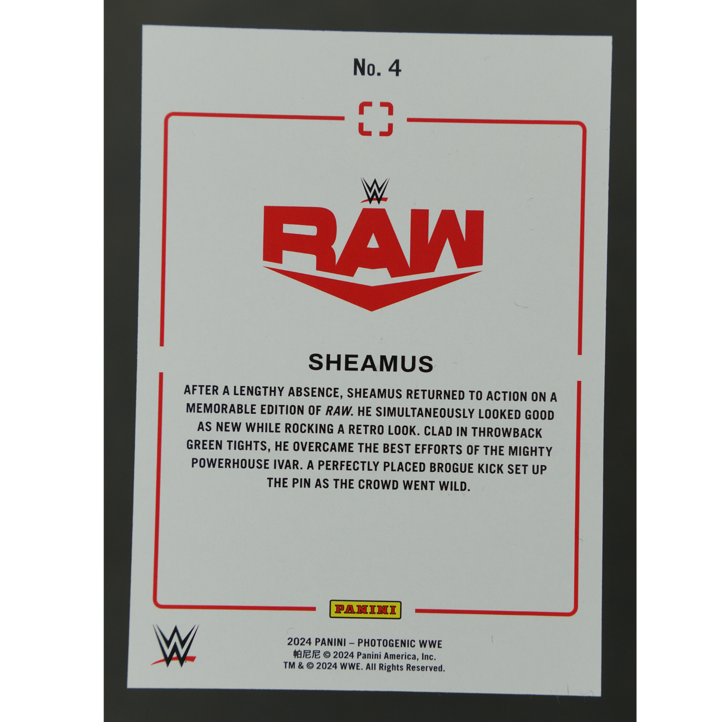 Sheamus 2024 Photogenic 13/49 #4