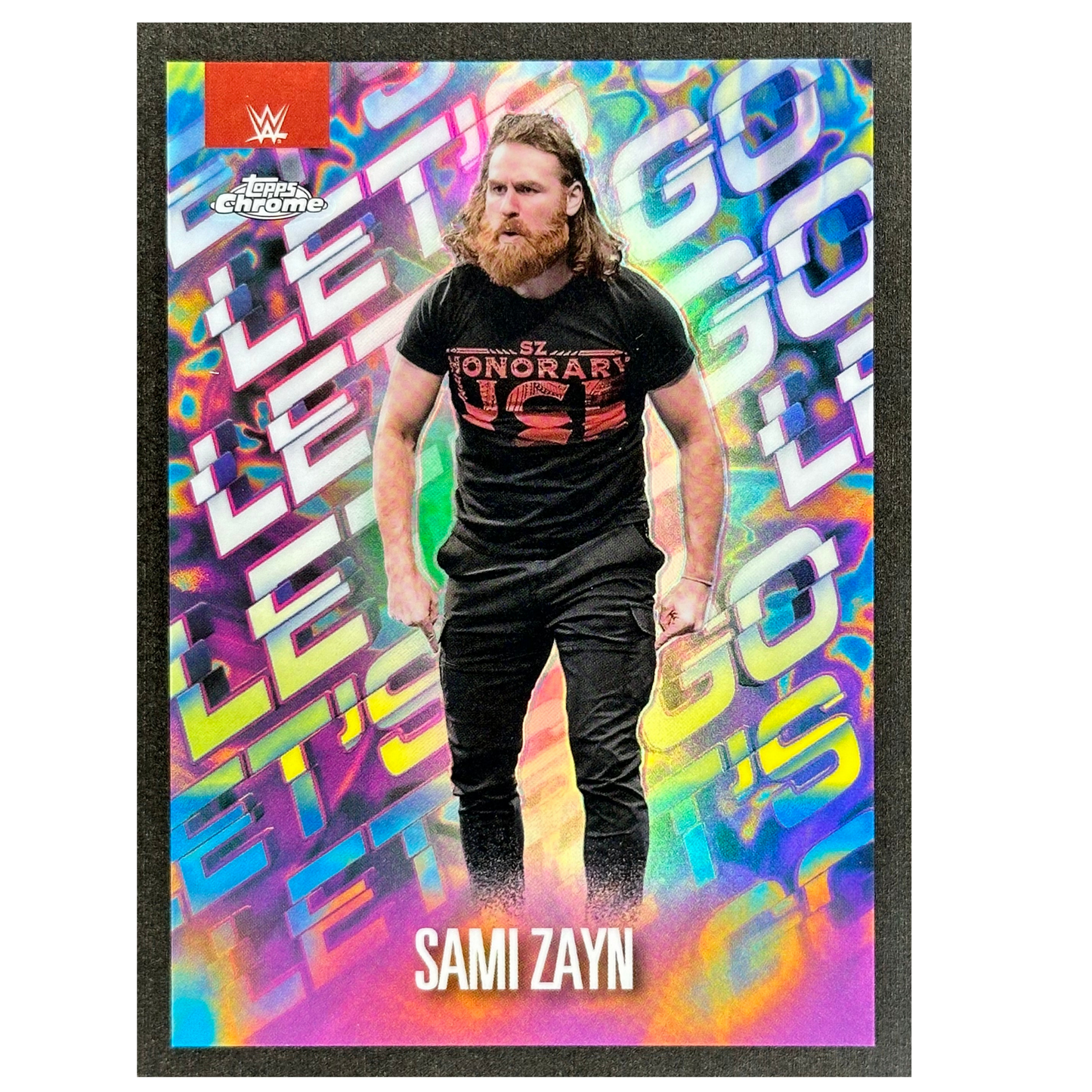 Sami Zayn 2025 Chrome Lets Go #LG-SZ