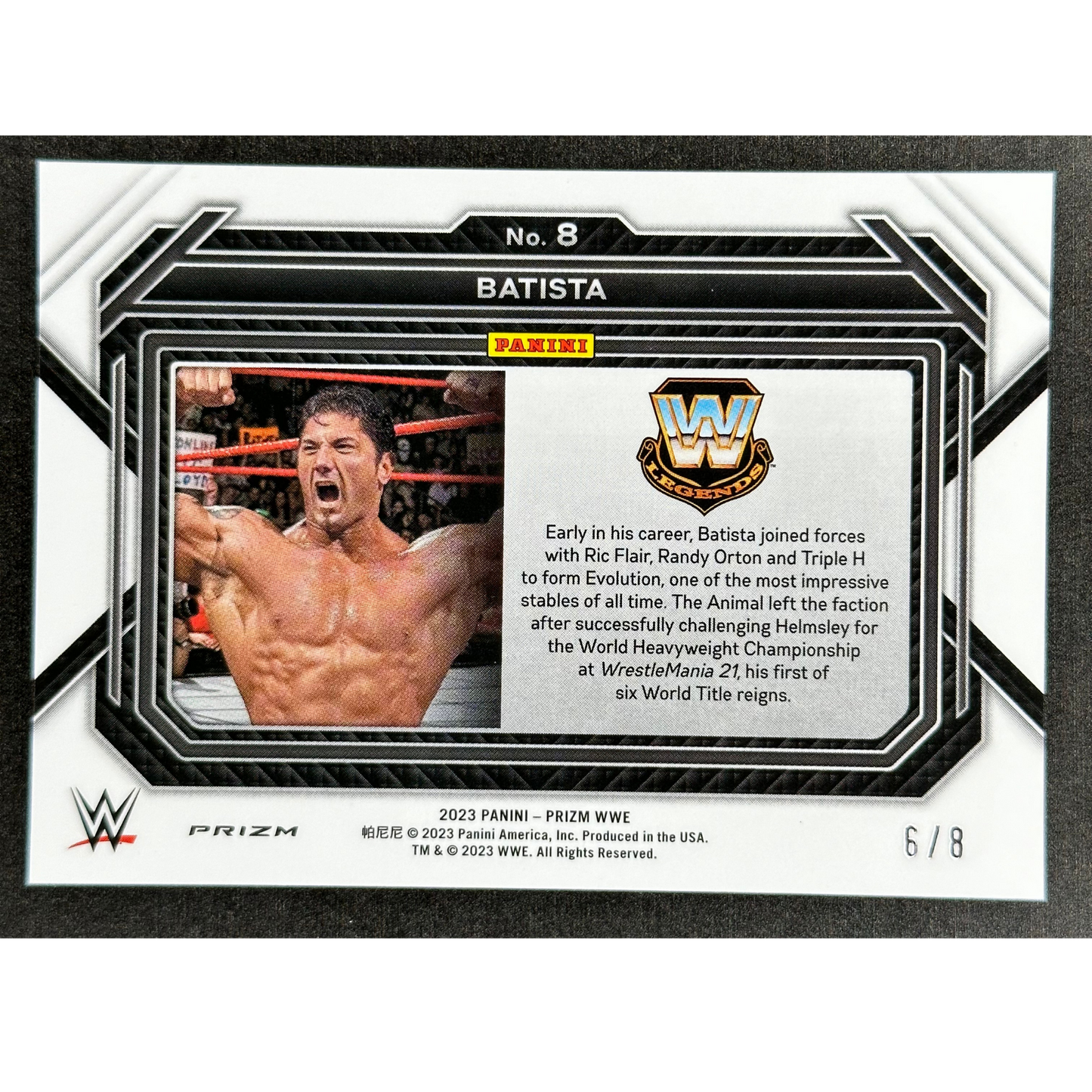 Batista 2023 Prizm 6/8 #8