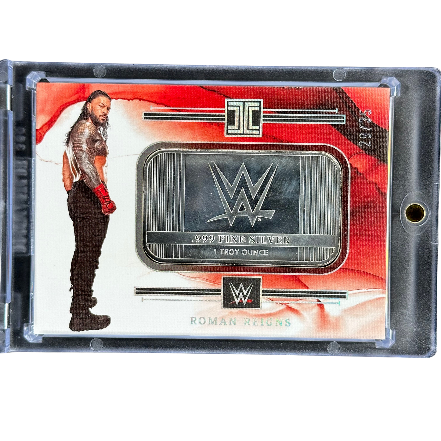 Roman Reigns 2023 Impeccable Silver Bar 29/35 #BAR-RRN