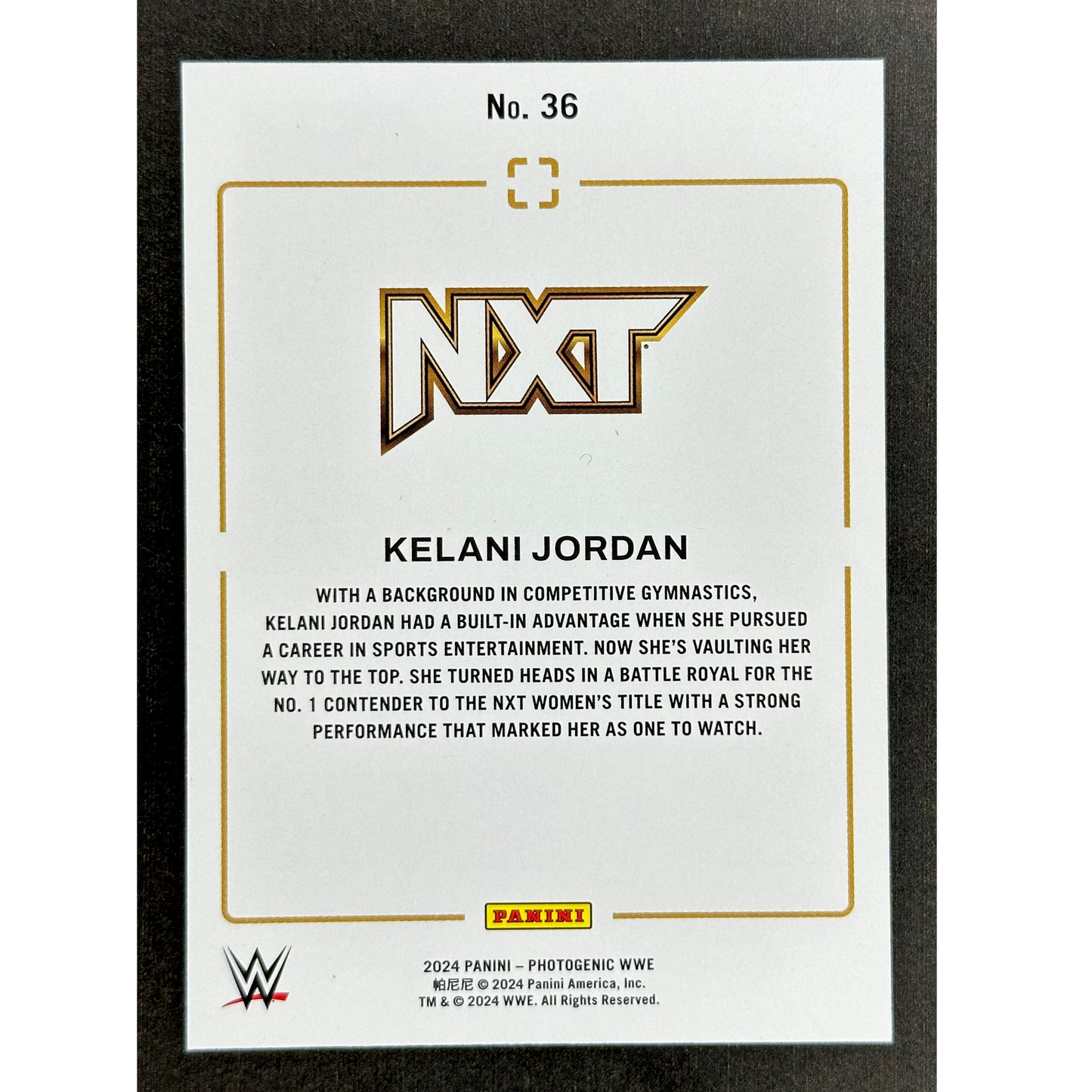 Kelani Jordan 2024 Photogenic 69/75 #36