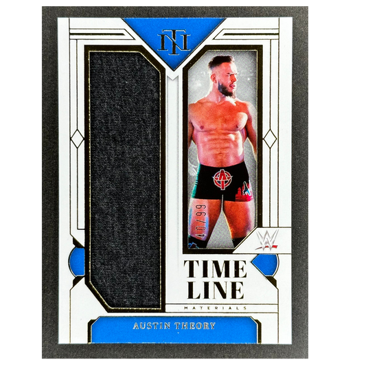 Austin Theory 2024 National Treasures Timeline Memorabilia 40/99 #TM-ATH