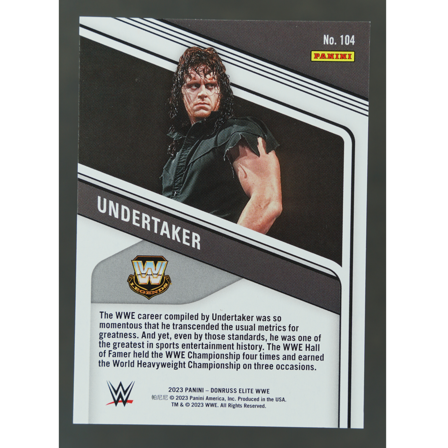 Undertaker 2023 Elite 7/10 #104