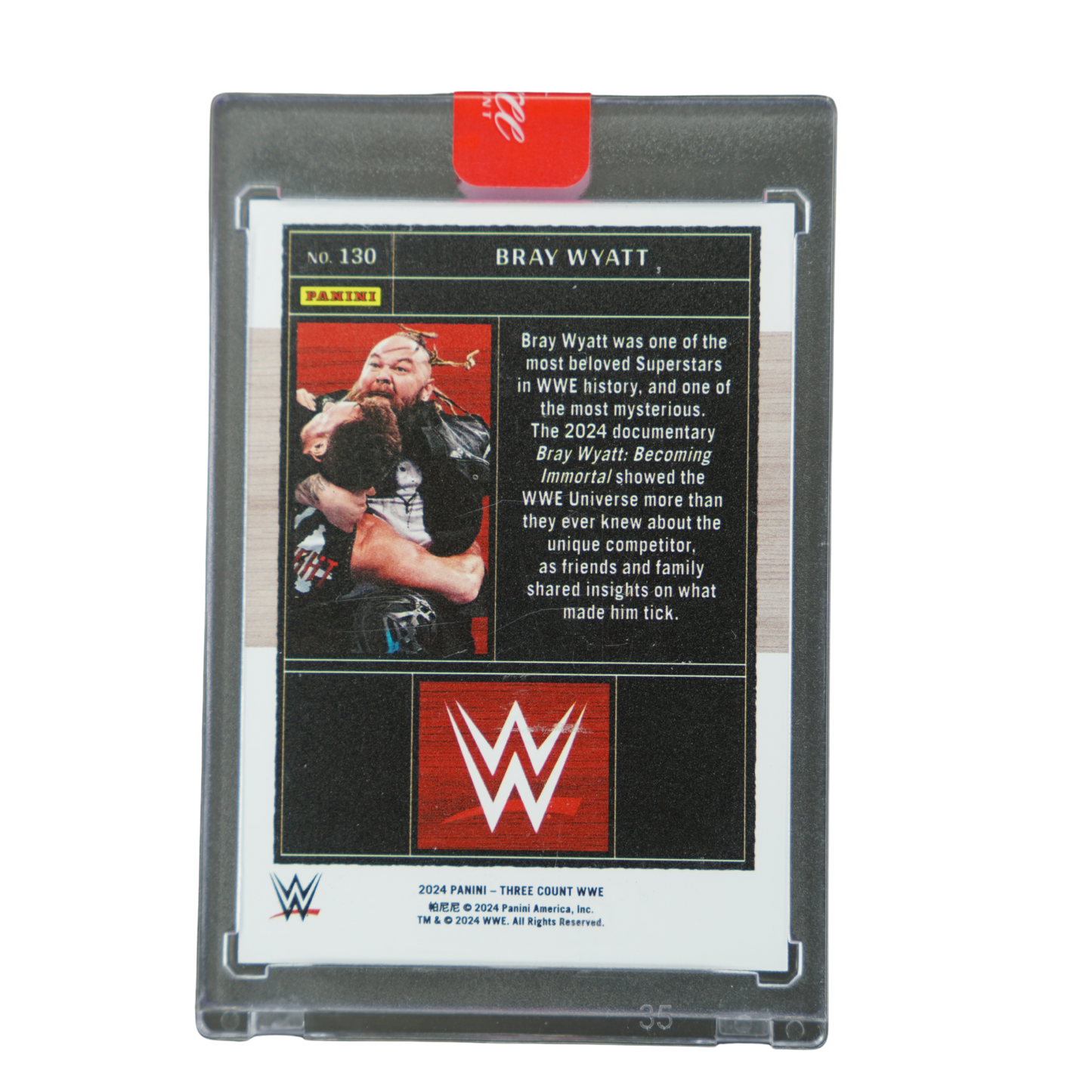 Bray Wyatt 2024 Three Count 10/40 #130