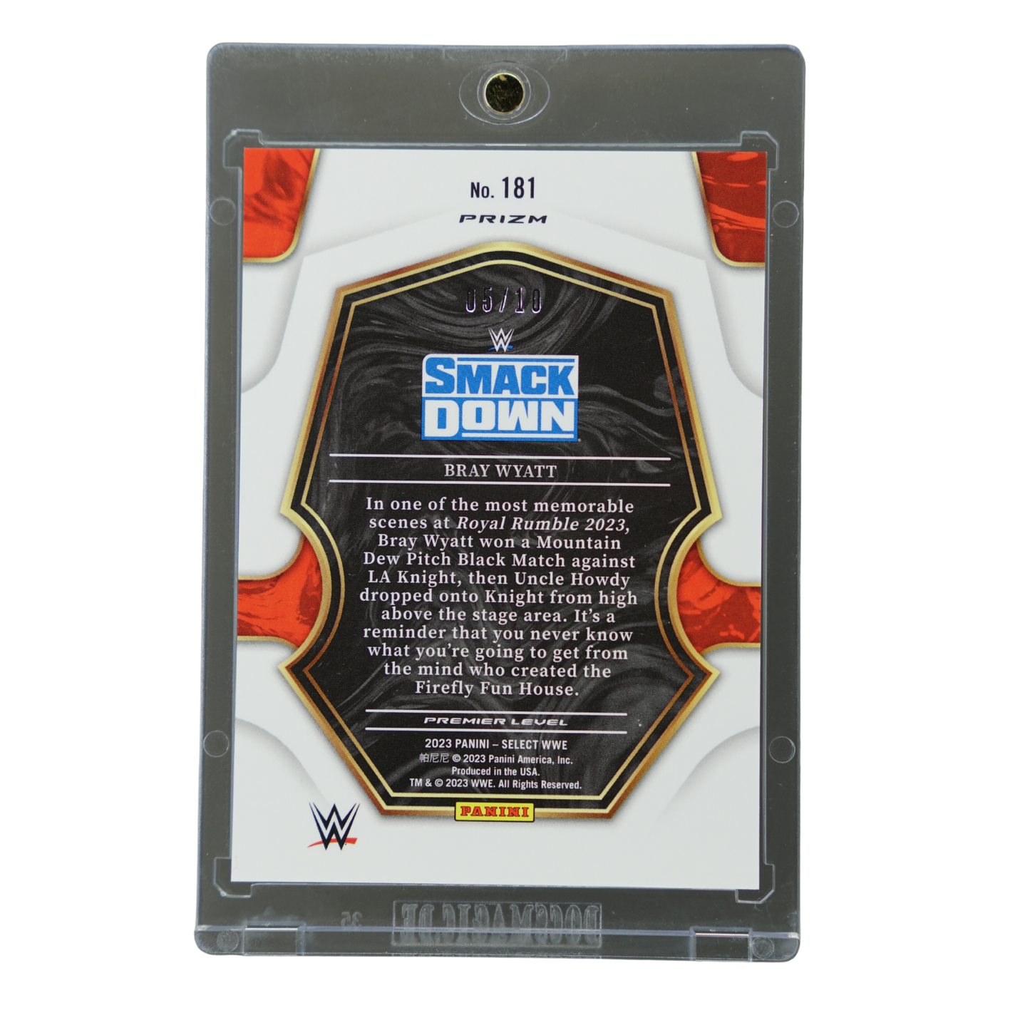 Bray Wyatt 2023 Select Gold 5/10 #181