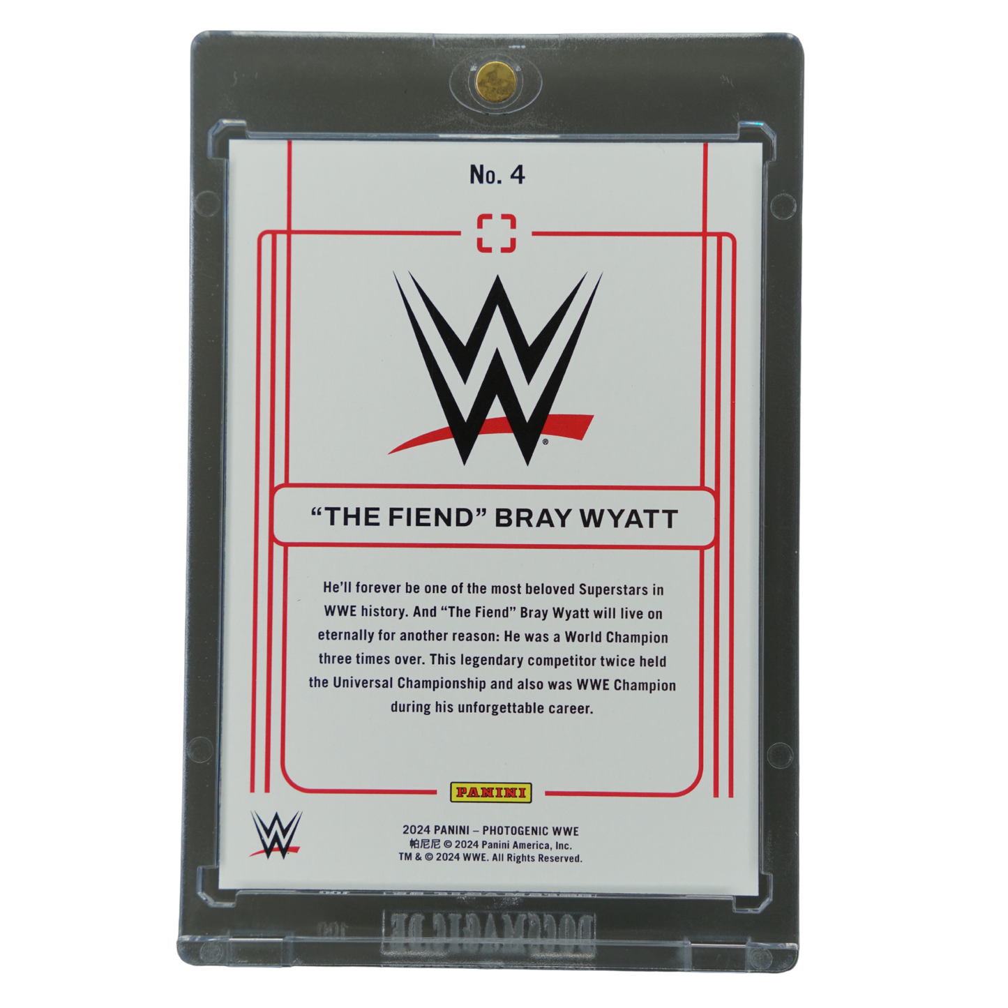 "The Fiend" Bray Wyatt 2024 Photogenic Championship Feels Maze 7/25 #4